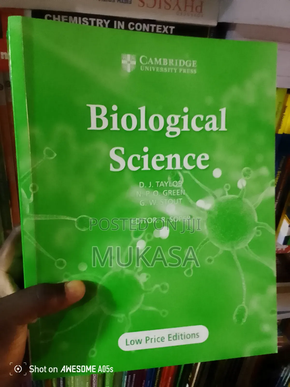A New Class Book of a-Level Biological Science