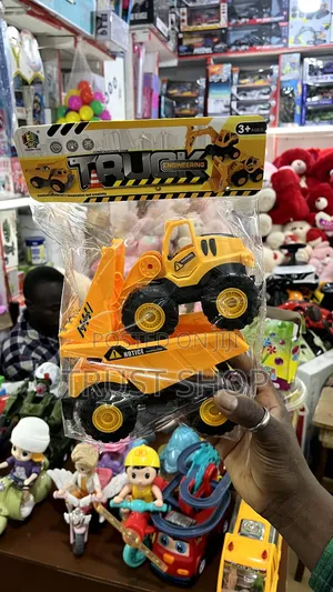 Engineering Yellow Truck