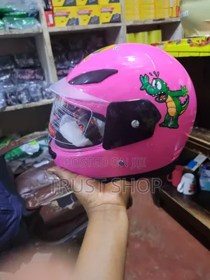 Kids Pink Helmet