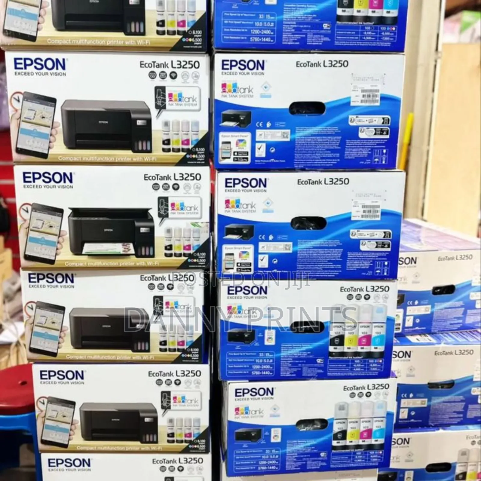 Epson L3250 Printer A4 Wi-Fi All-in-One Ecotank