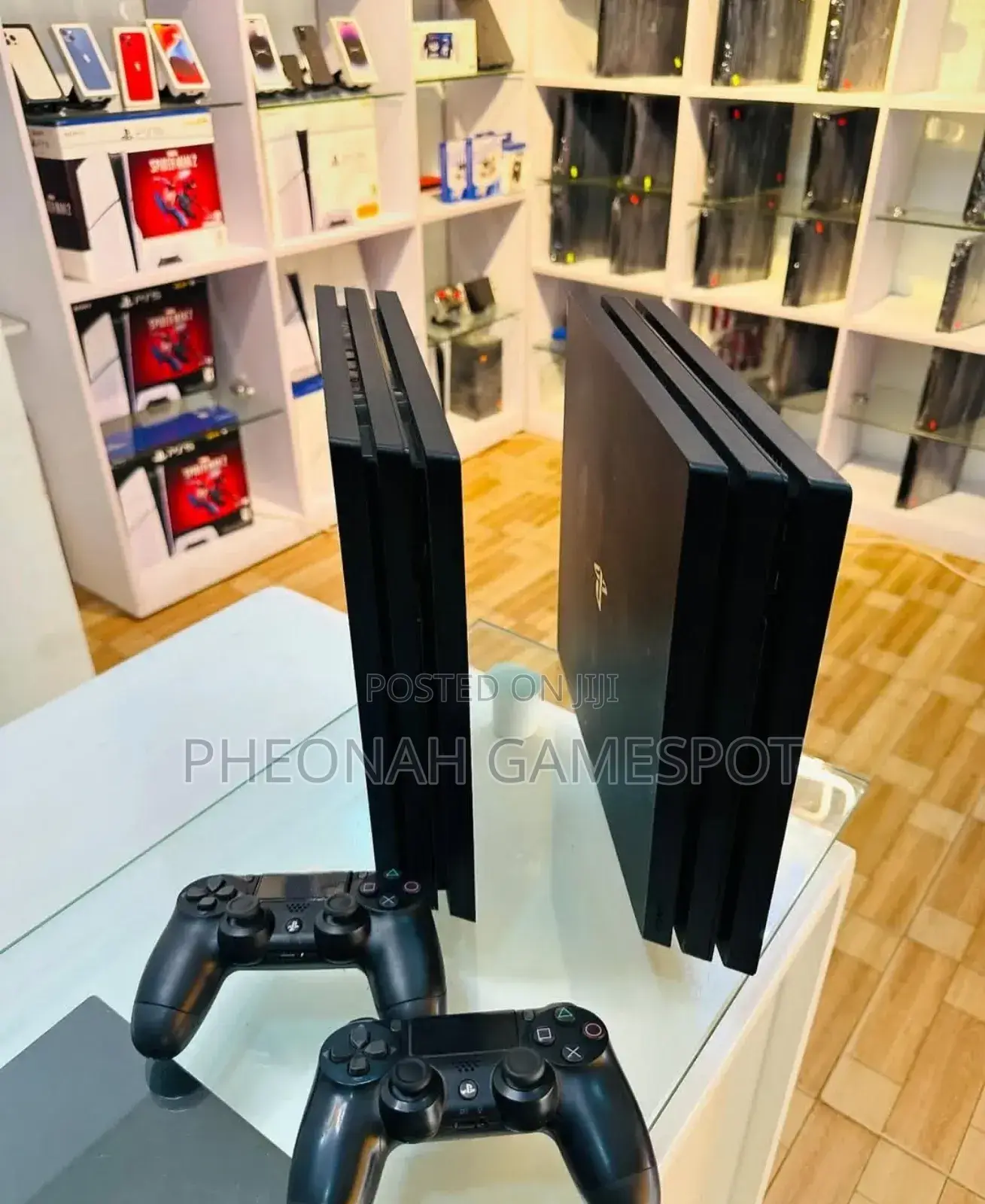Ps4 Pro; Playstation 4 Pro. 2 Pads, Games Are 32, Just Come and Play