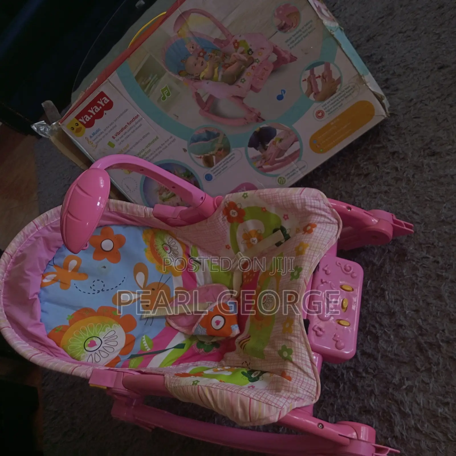 Baby Swing Rocker Bouncer With Music and Light