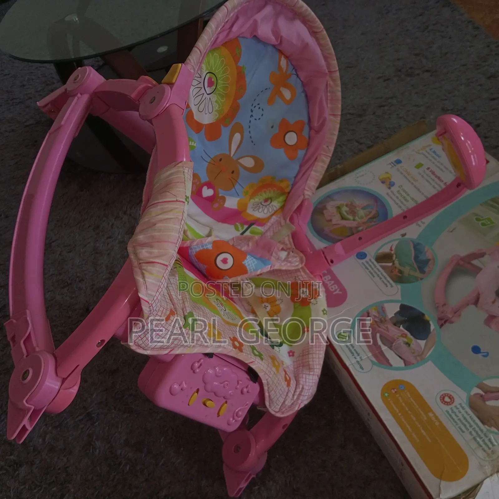 Baby Swing Rocker Bouncer With Music and Light