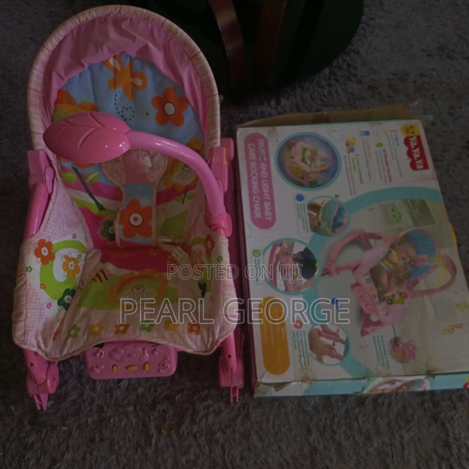 Baby Swing Rocker Bouncer With Music and Light