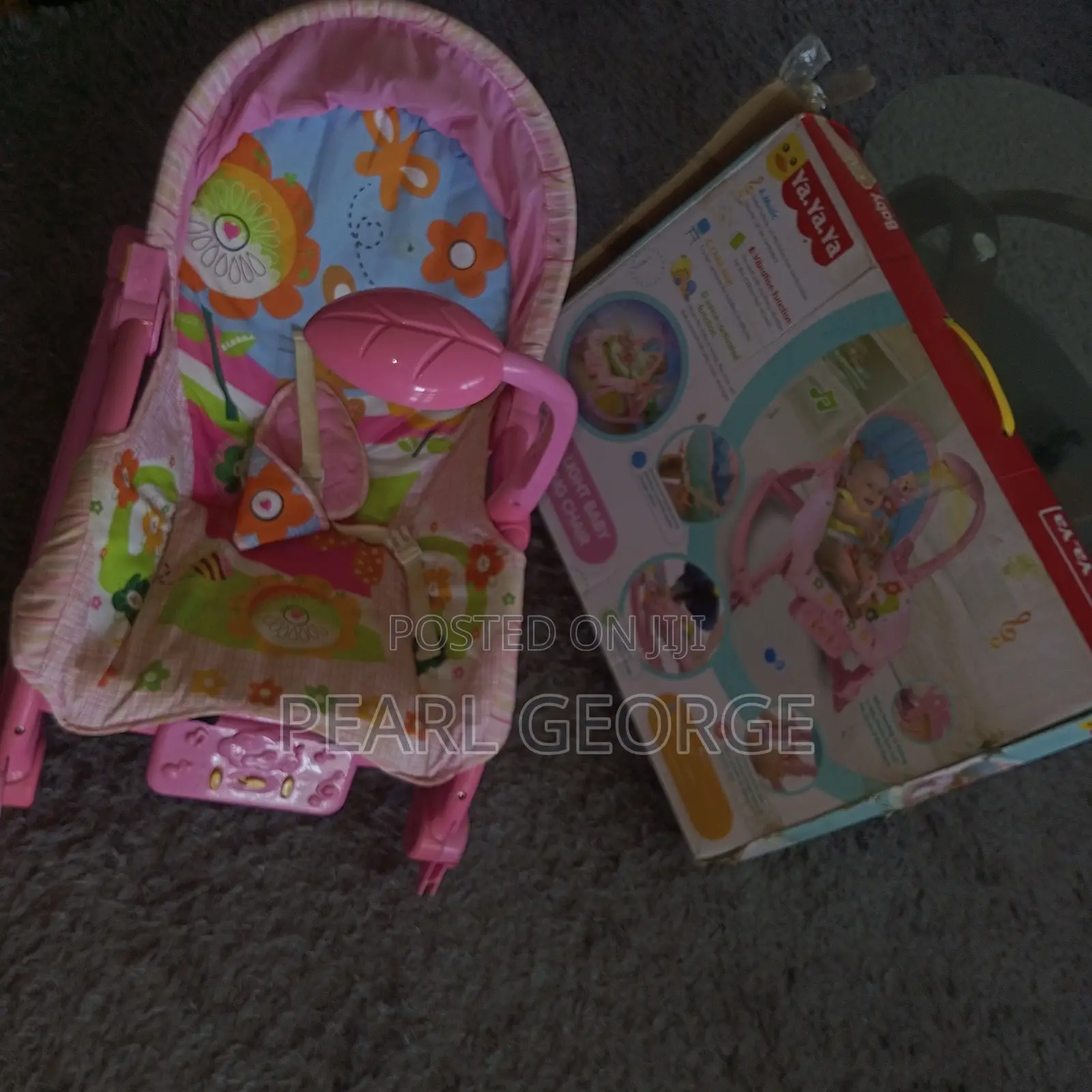 Baby Swing Rocker Bouncer With Music and Light