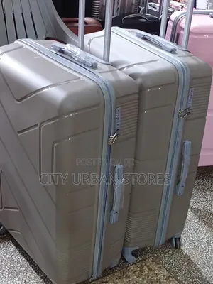 Silver Grey Large Suitcases