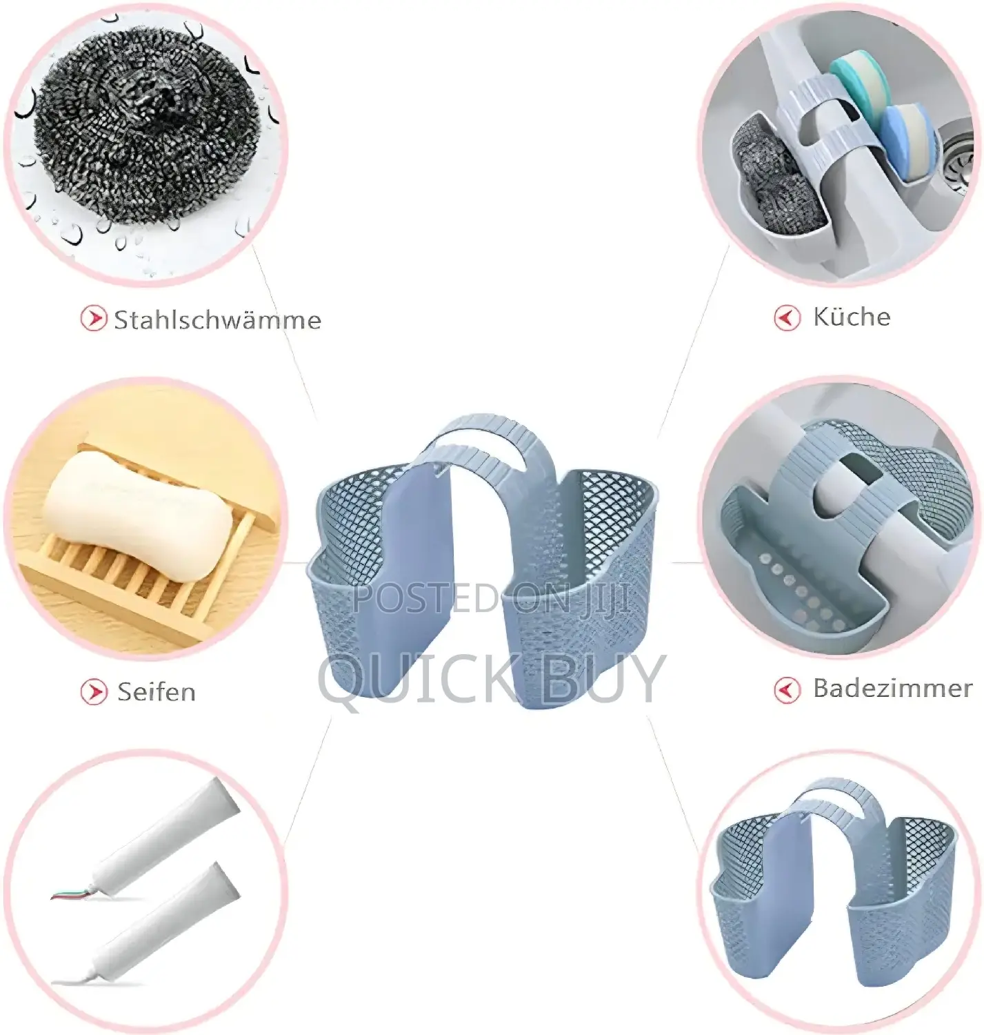 Silicone Hanging Sink Organizer
