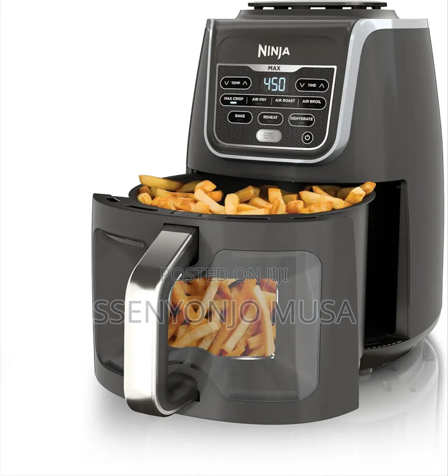 Ninja Air Fryer Max Xl 5.5qt 1800w – 7 Functions, 450°F Max Crisp