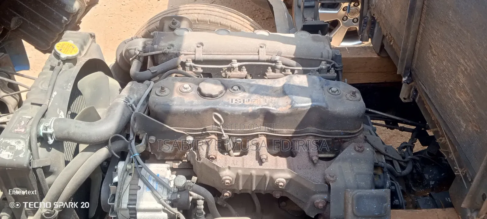 Isuzu Elf 4be1 Long Chasis