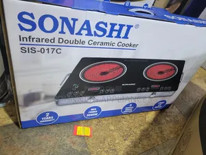 Sonashi Infrared Double Ceramic Cooker Max Power 3600w