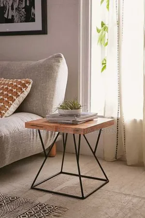Iron Bed Side Table
