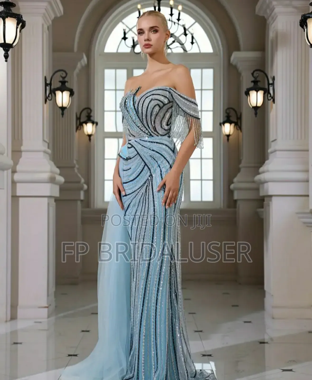 Elegant Gold Party Dress X1 for Hire