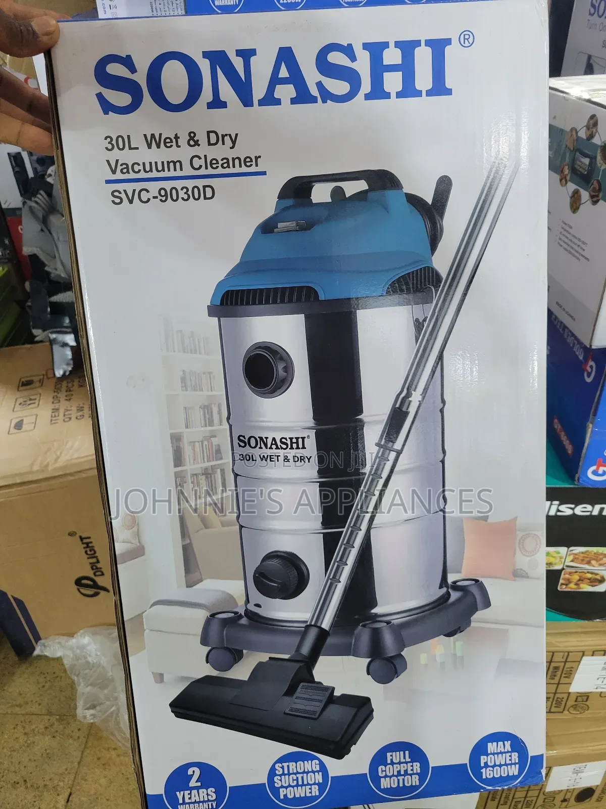 30l Wet and Dry Vacuum Cleaner SVC-9030d