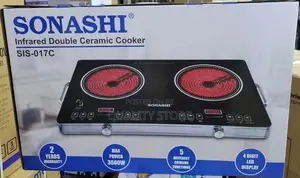 Sonashi Infrared Double Ceramic Cooker Sis-017c