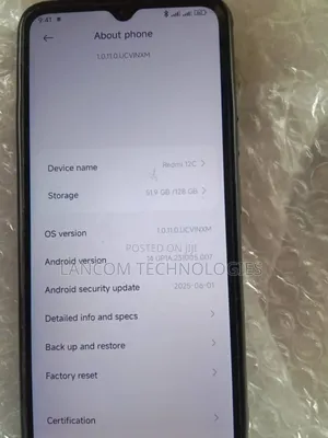 Xiaomi Redmi 12C 128 GB Purple
