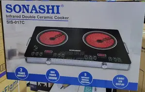 Sonashi Infrared Double Ceramic Cooker Sis-017c
