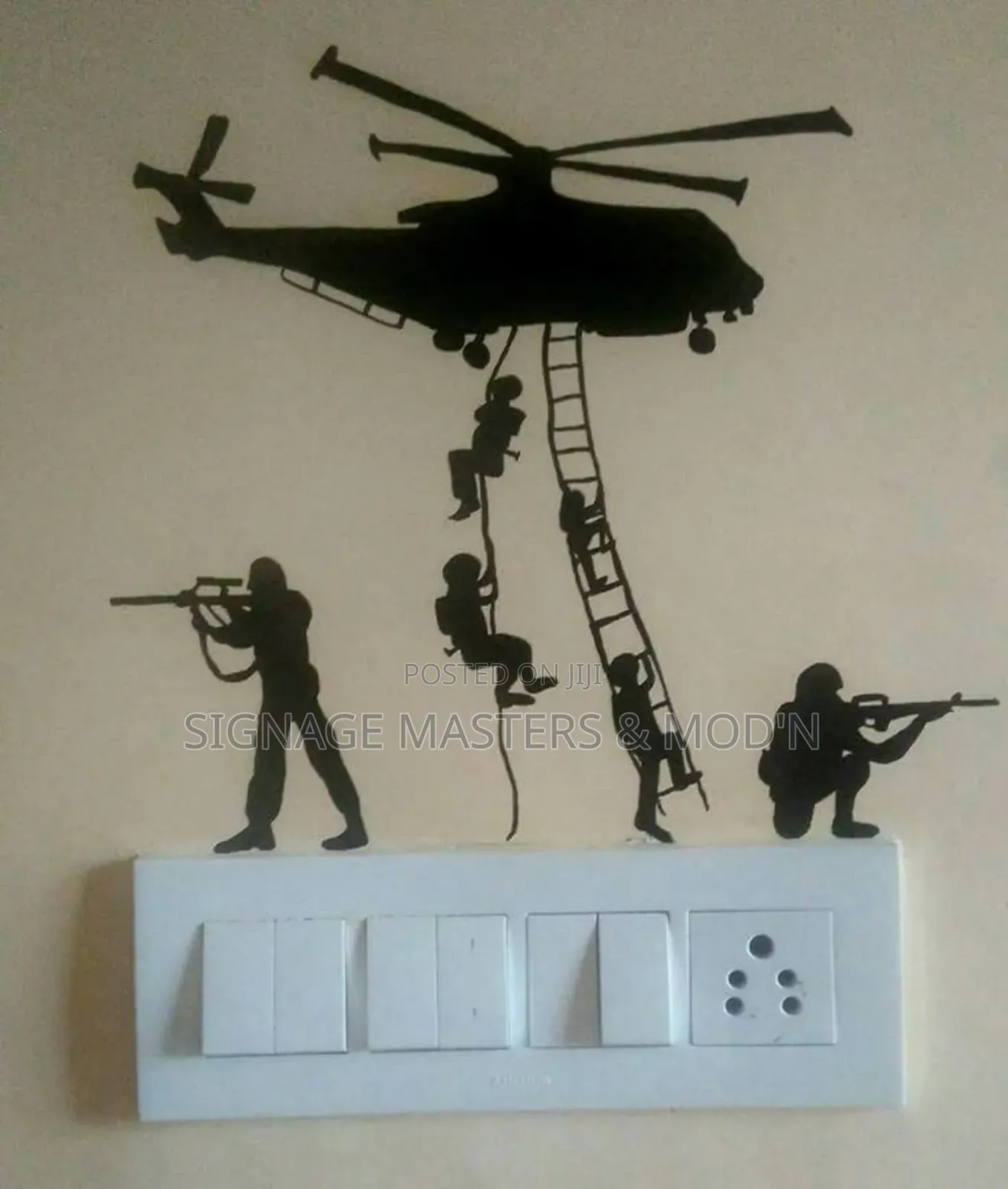 Airplane Lesser Cut Wall Art