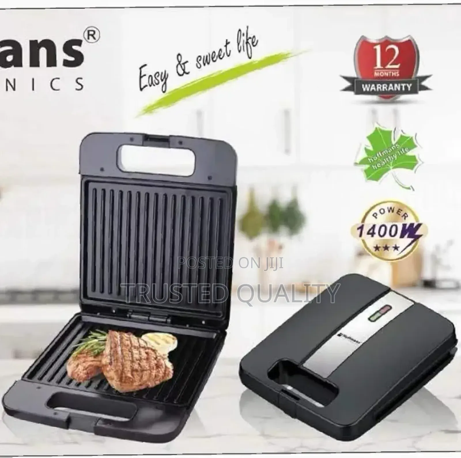 Hoffman Electric Sandwich Maker Grill