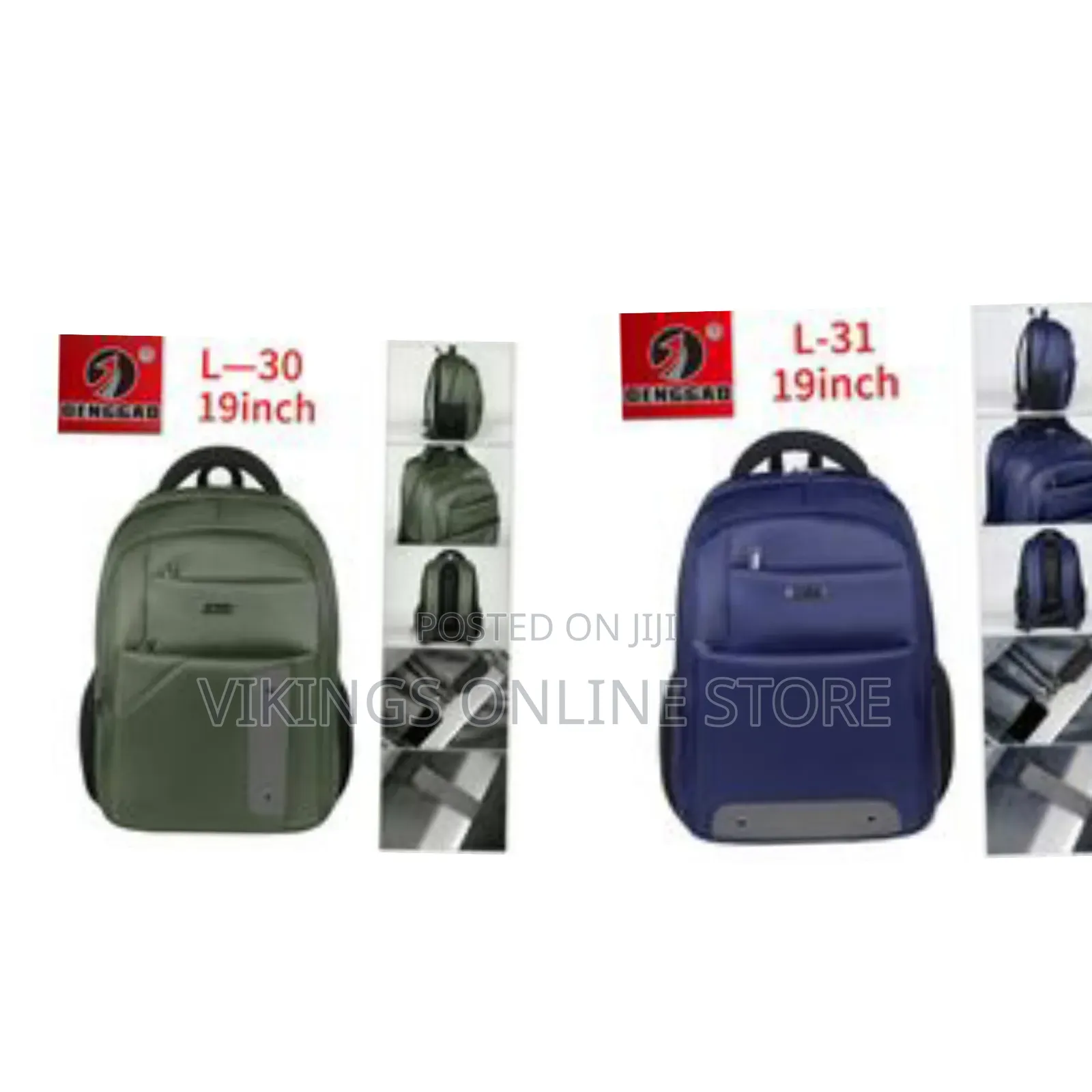 Denggao 19 Inch Office Laptop Backpack Travel Student Computer Bag