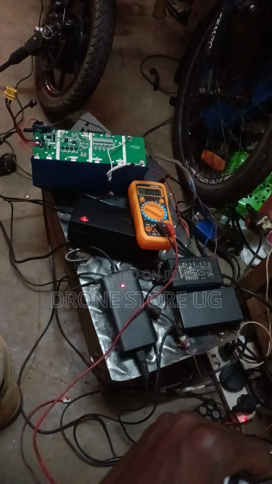 Electric Bicycles Repair Services and New Chargers