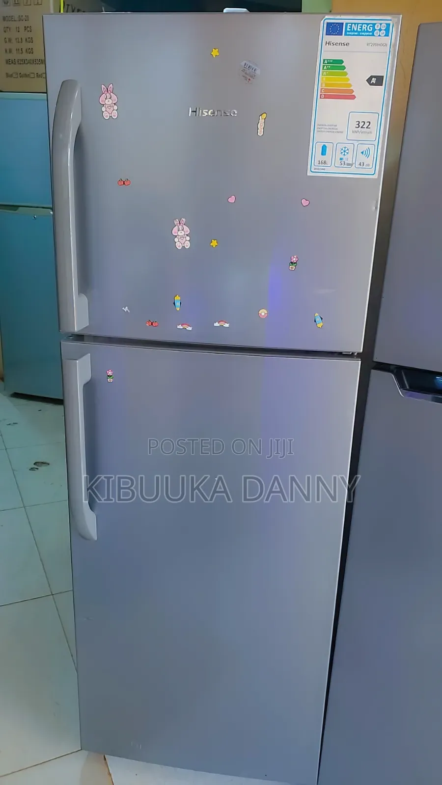 Hisence Fridge 295 Litres Frost Free