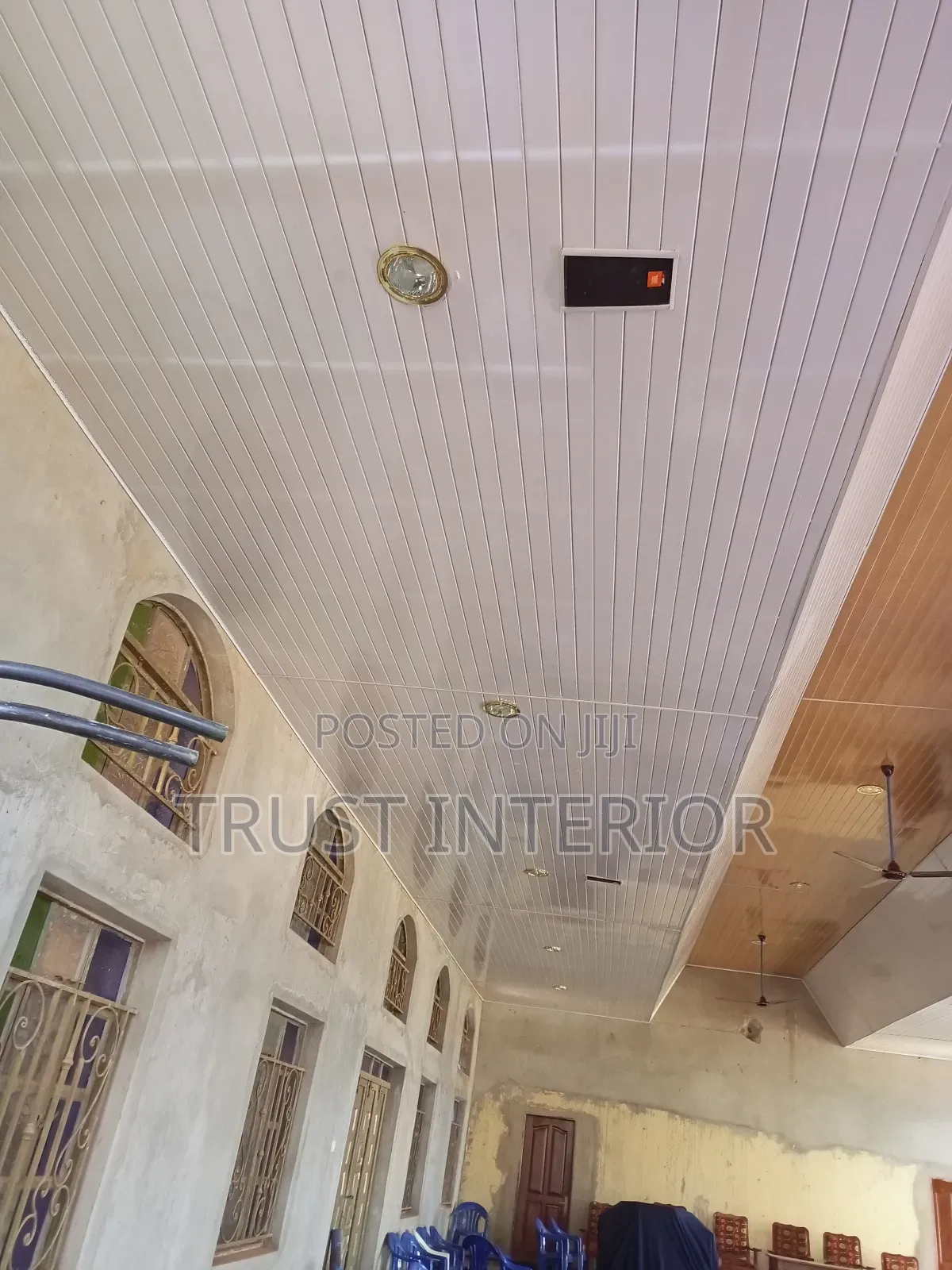 Church PVC Ceiling Installed in Luzira