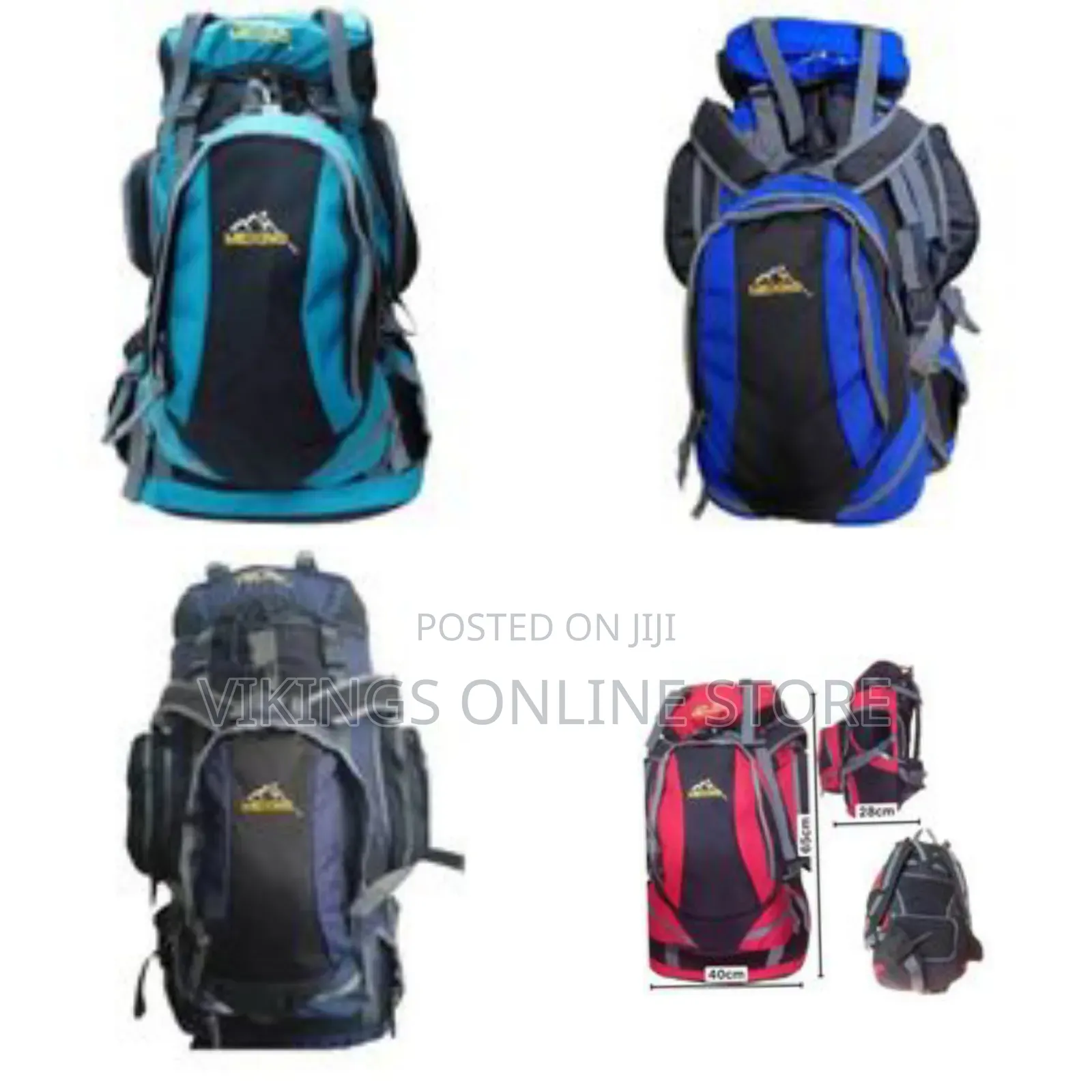 Multifunctional Oxford Dual Backpack Waterproof Tour and Travel Bag