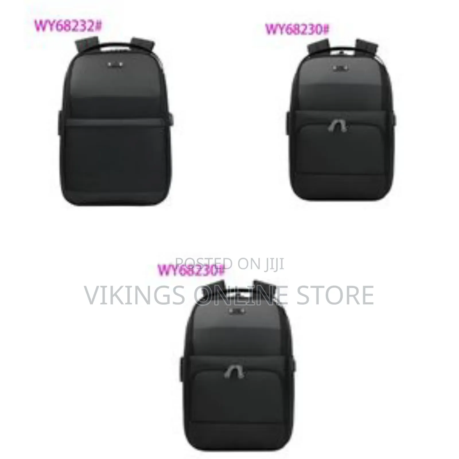Men's Adjustable Chest Bags Anti-Theft Waterproof Business Backpack