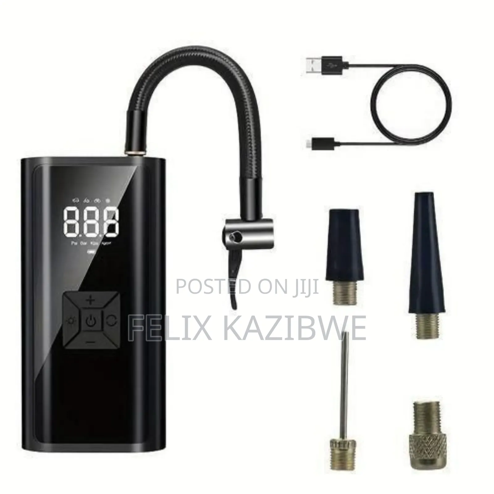 Rechargeable Digital Tire Inflator Air Compressor