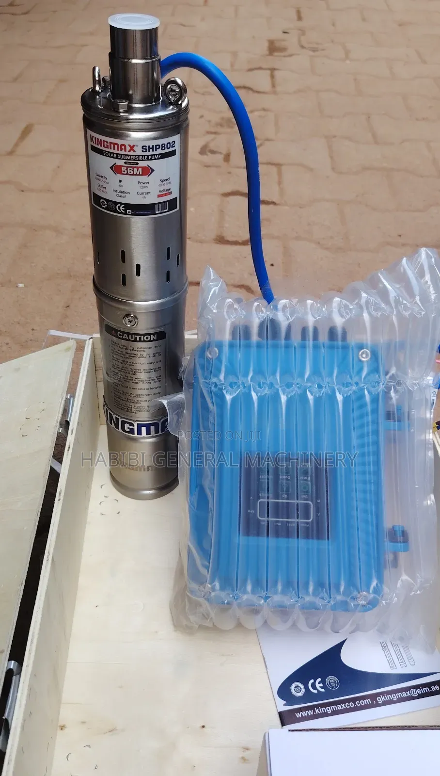 56metres Solar/Dc Kingmax Water Pump