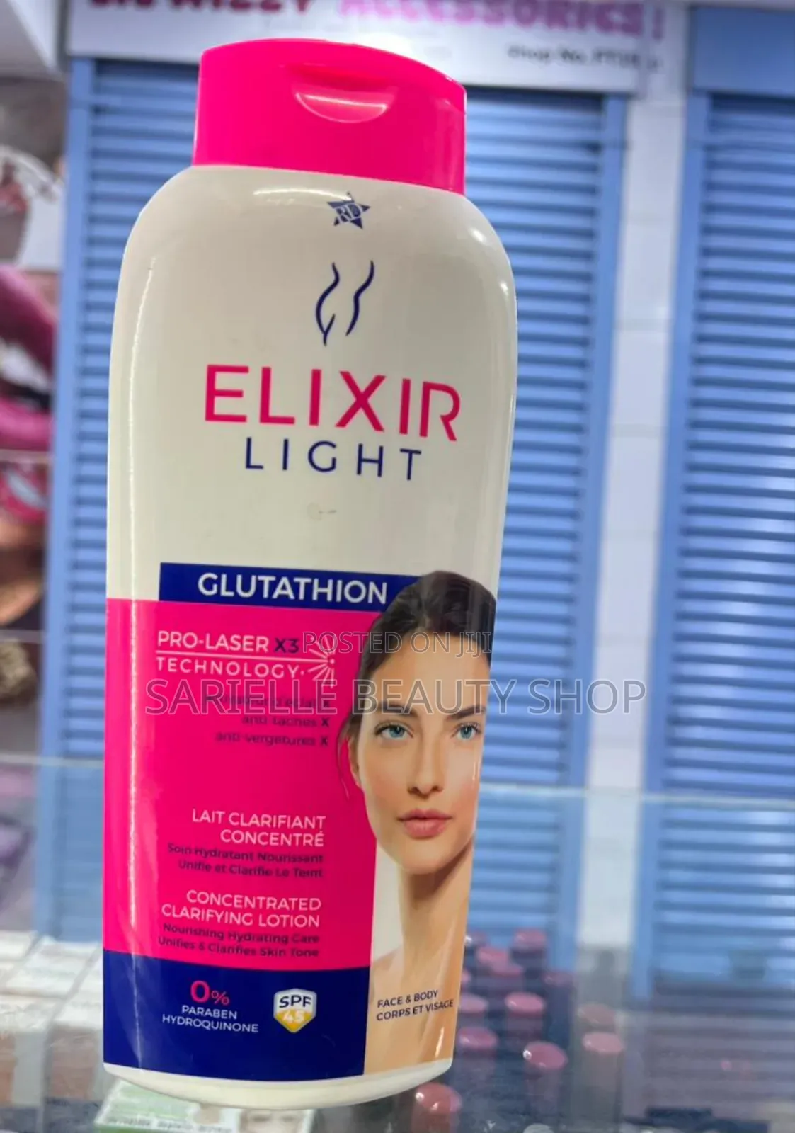 Elixir Light Body Lotion and Body Oil