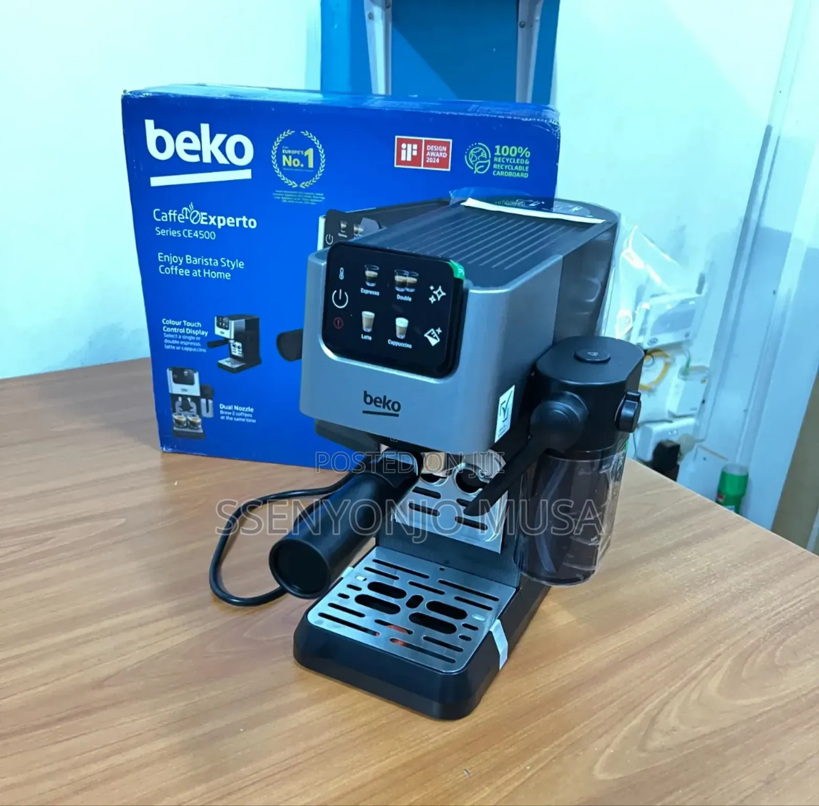 Beko Caffeexperto Cep5304x Coffee Machine – 15 Bar Espresso Maker