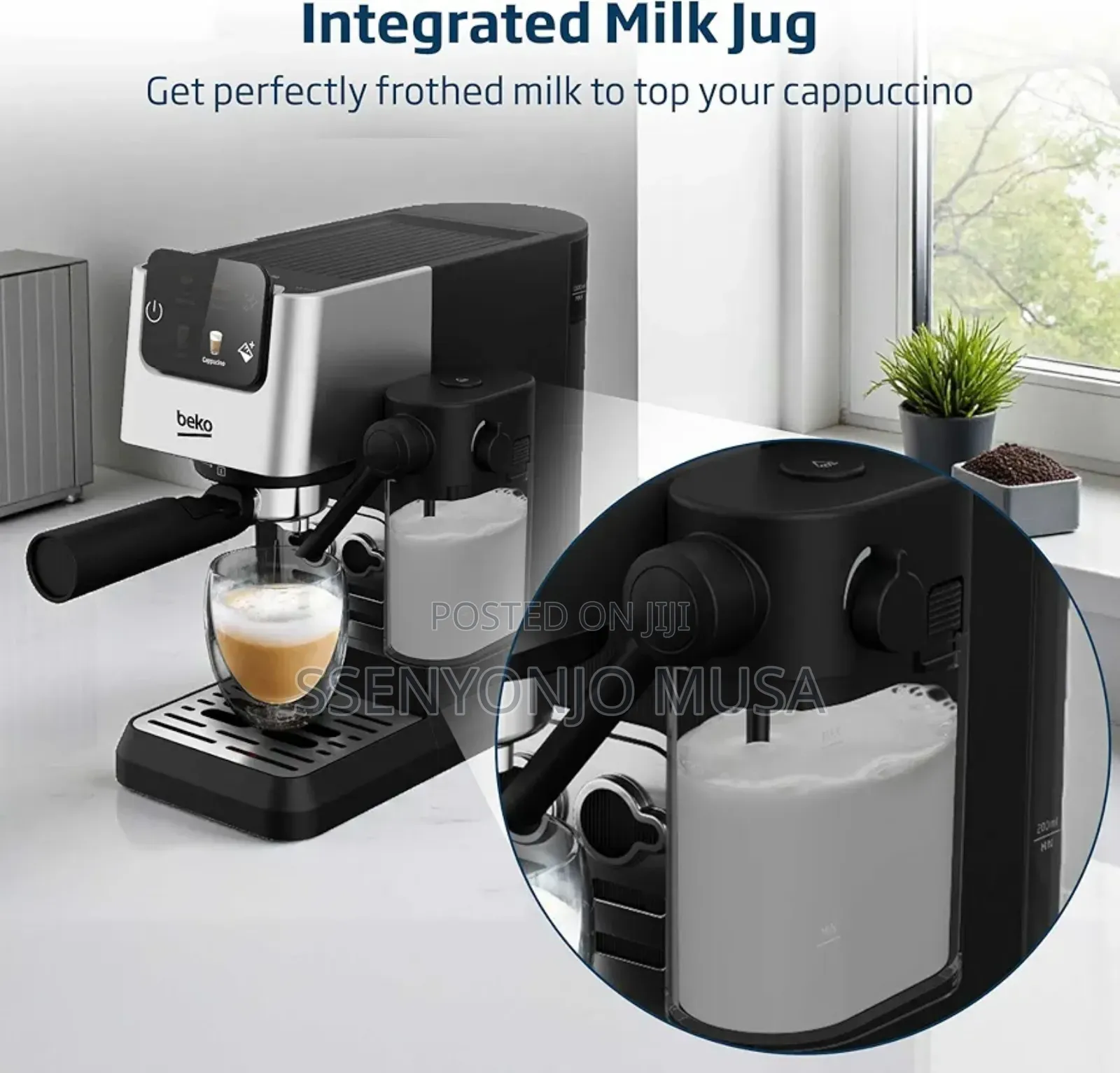 Beko Caffeexperto Cep5304x Coffee Machine – 15 Bar Espresso Maker