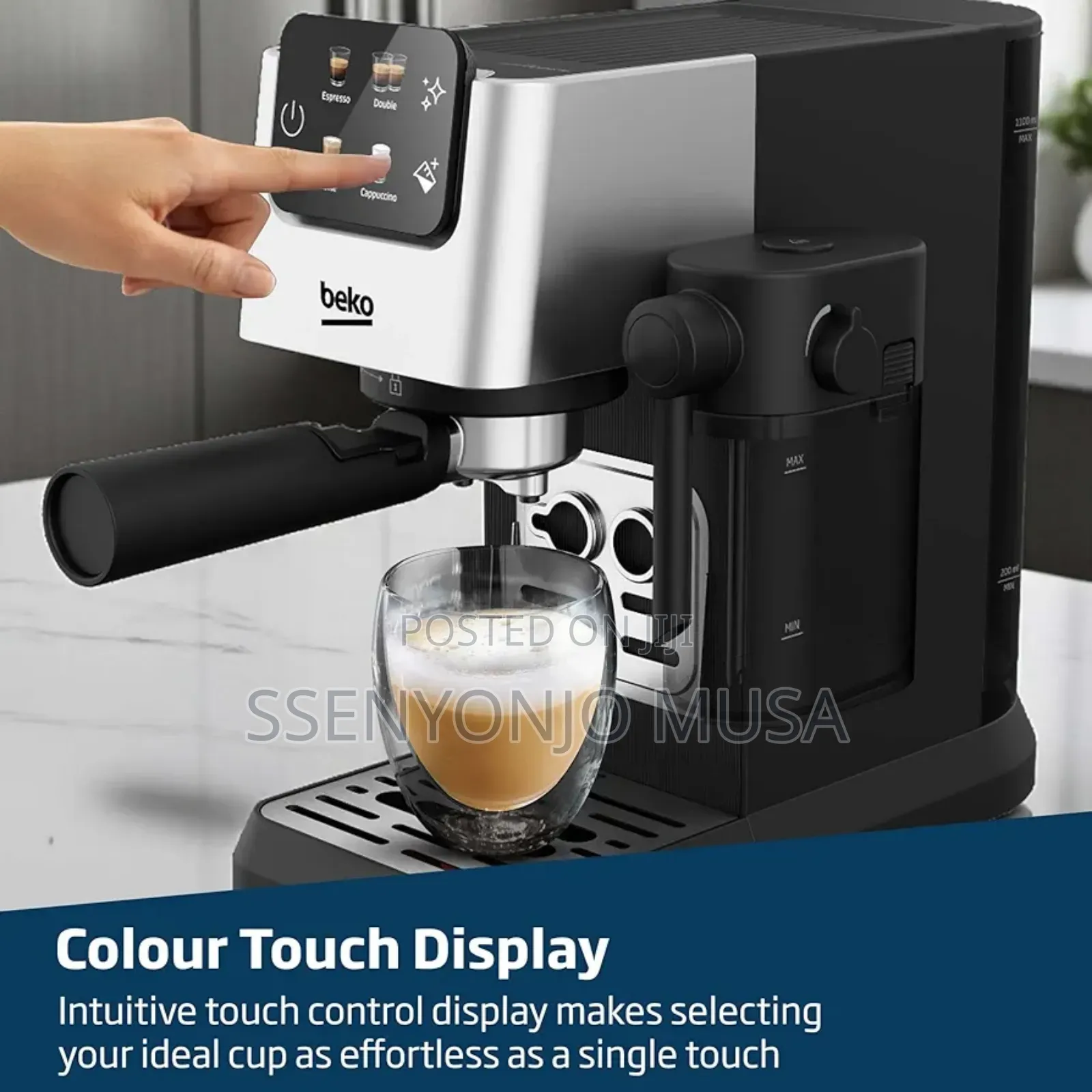 Beko Caffeexperto Cep5304x Coffee Machine – 15 Bar Espresso Maker