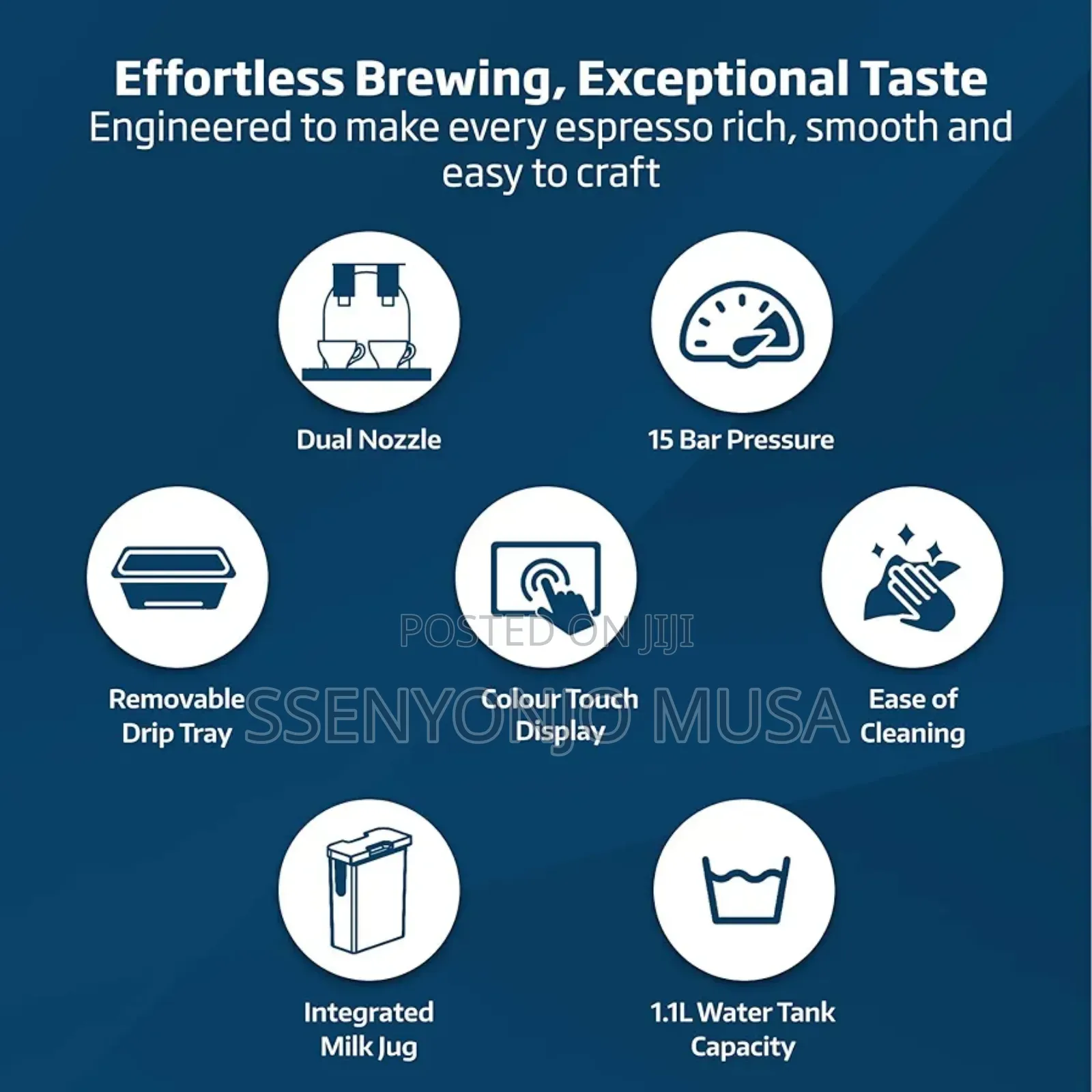 Beko Caffeexperto Cep5304x Coffee Machine – 15 Bar Espresso Maker