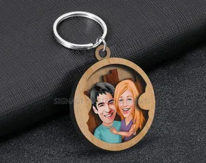 Cartoon Key Holder Uv Printed