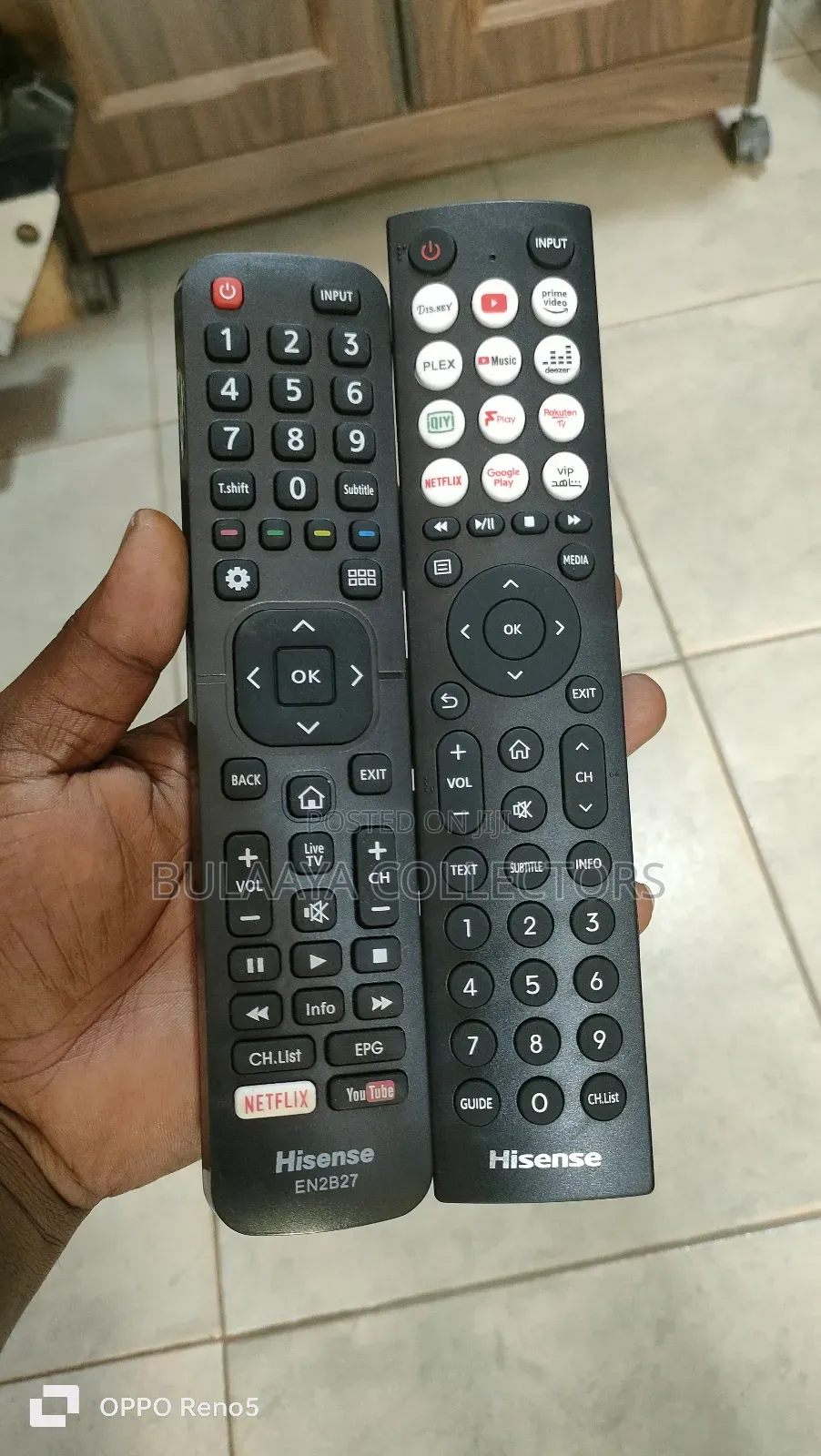 Hisense Vidaa Smart Tv Remote Control.