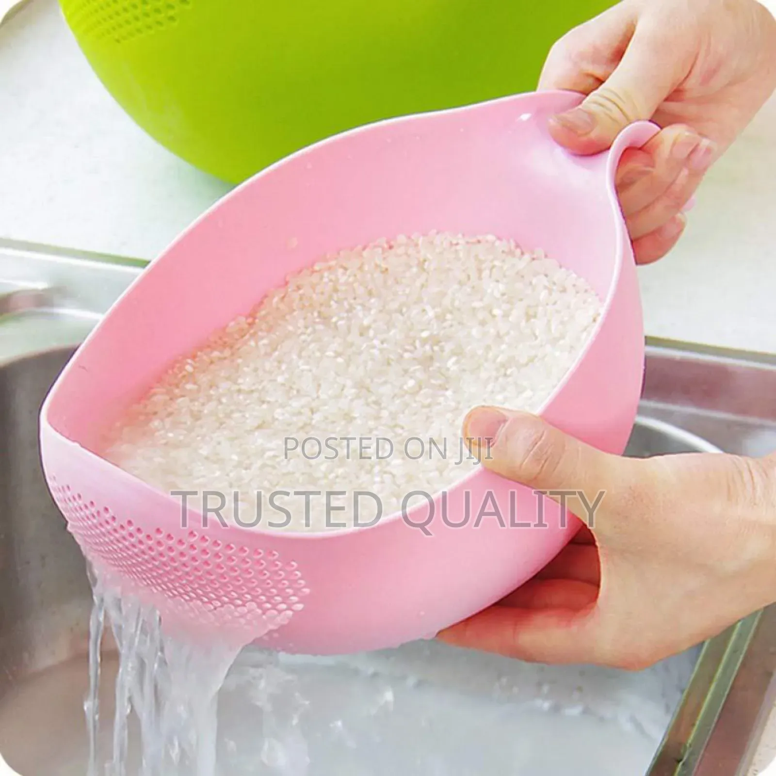 Plastic Rice Washing Bowl
