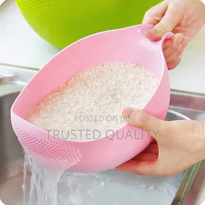 Plastic Rice Washing Bowl