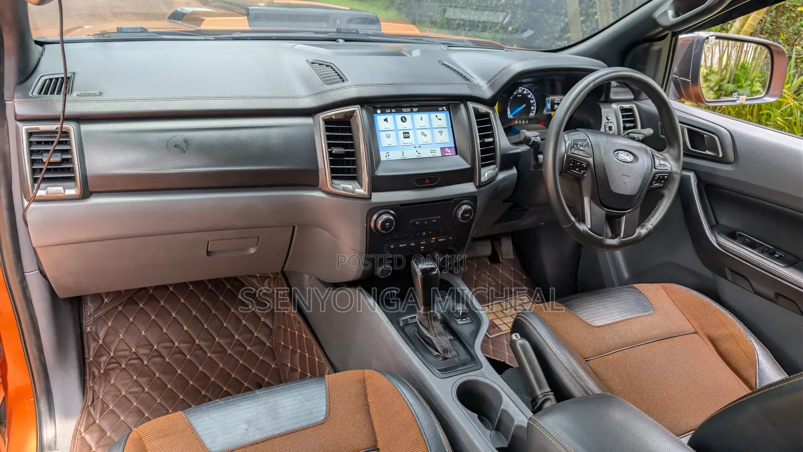 Ford Ranger Wildtrak 2017 Orange