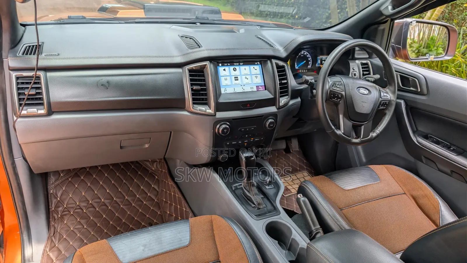 Ford Ranger Wildtrak 2017 Orange