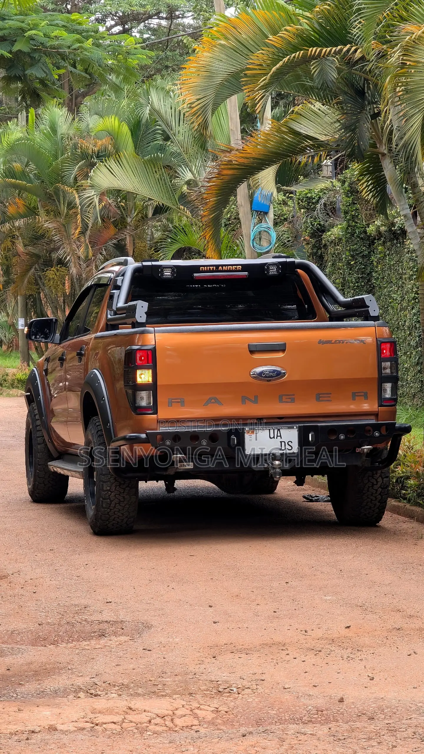 Ford Ranger Wildtrak 2017 Orange