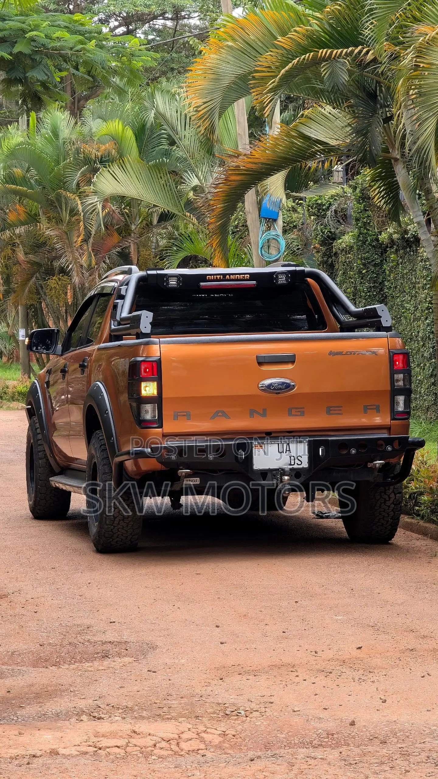Ford Ranger Wildtrak 2017 Orange