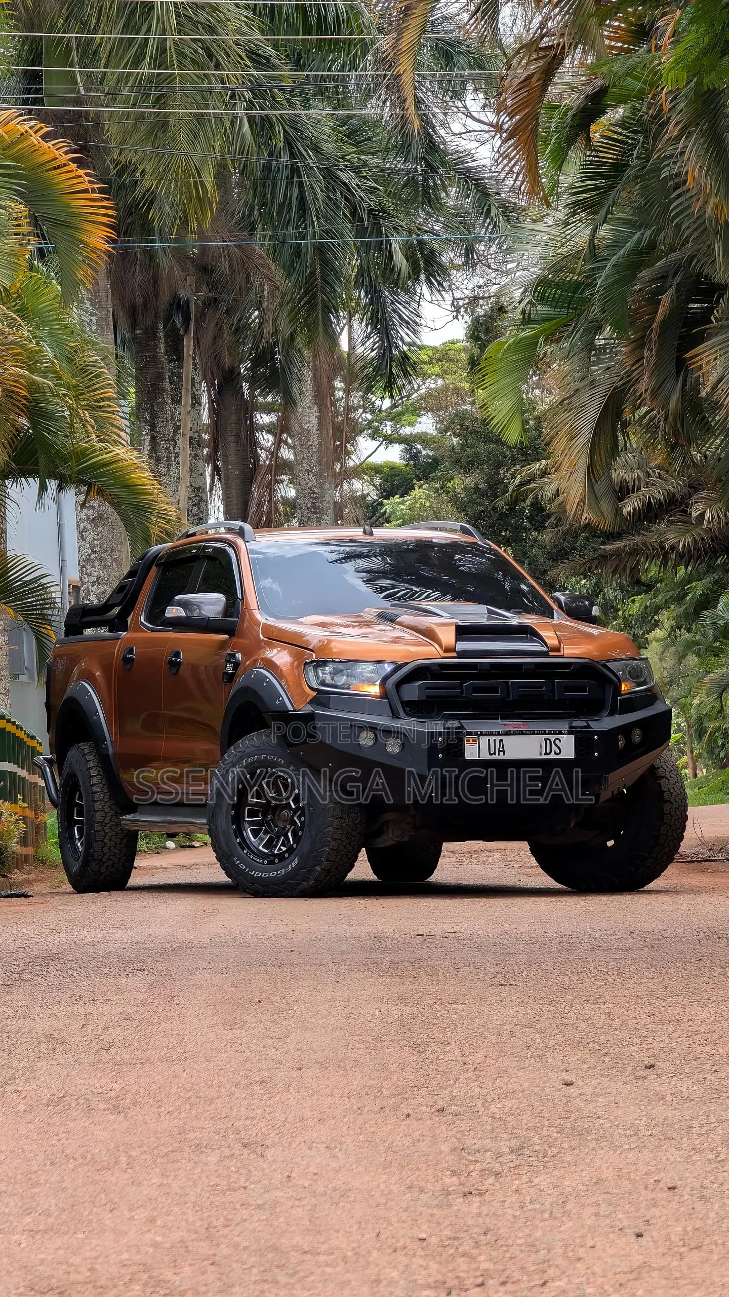 Ford Ranger Wildtrak 2017 Orange