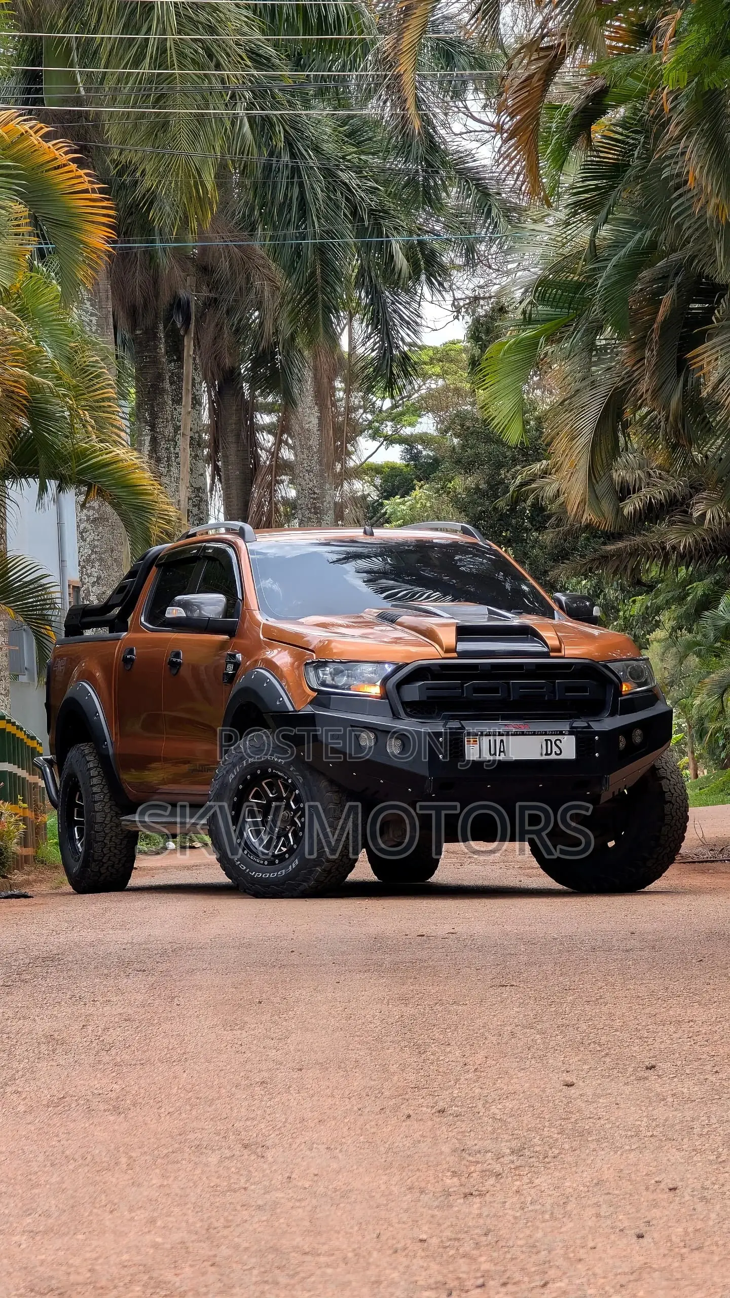 Ford Ranger Wildtrak 2017 Orange
