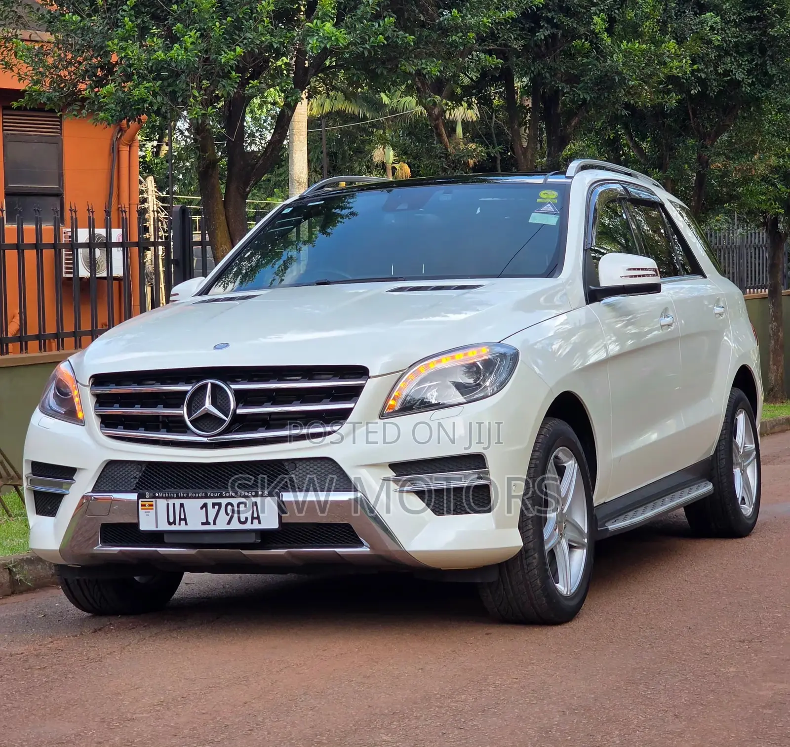 Mercedes-Benz M Class 2014 White