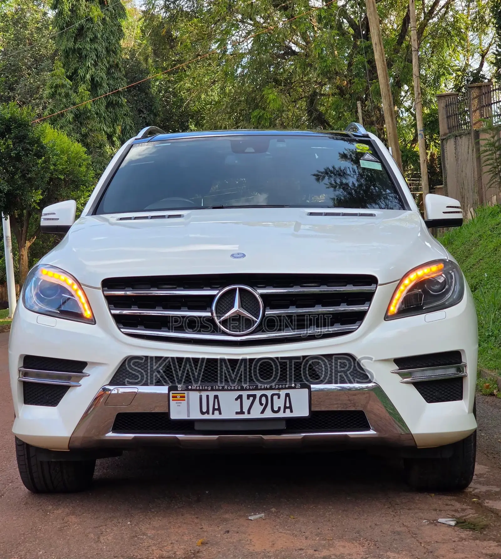 Mercedes-Benz M Class 2014 White