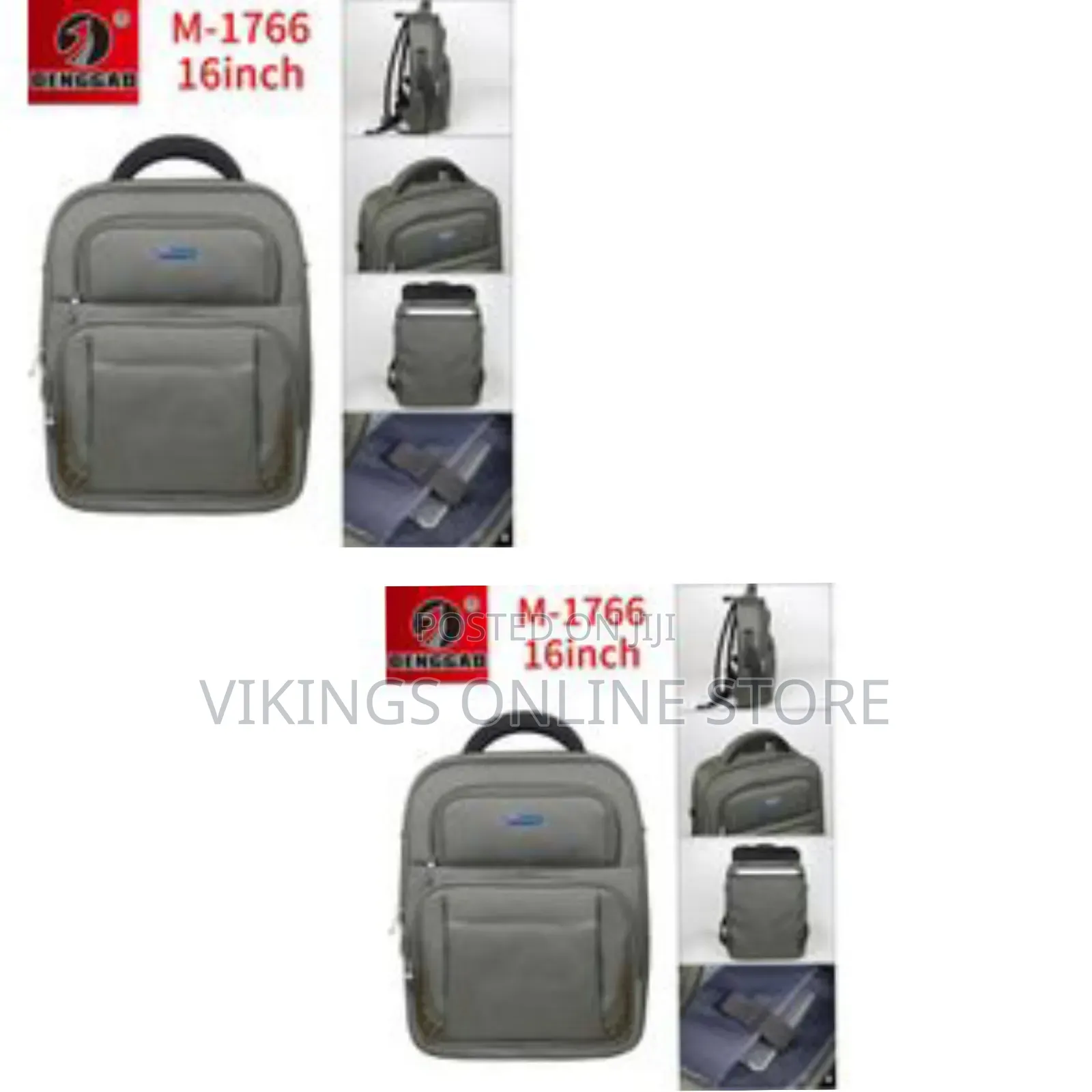 Denggao 16 Inch Classic Style Laptop Backpack Anti-Theft Travel