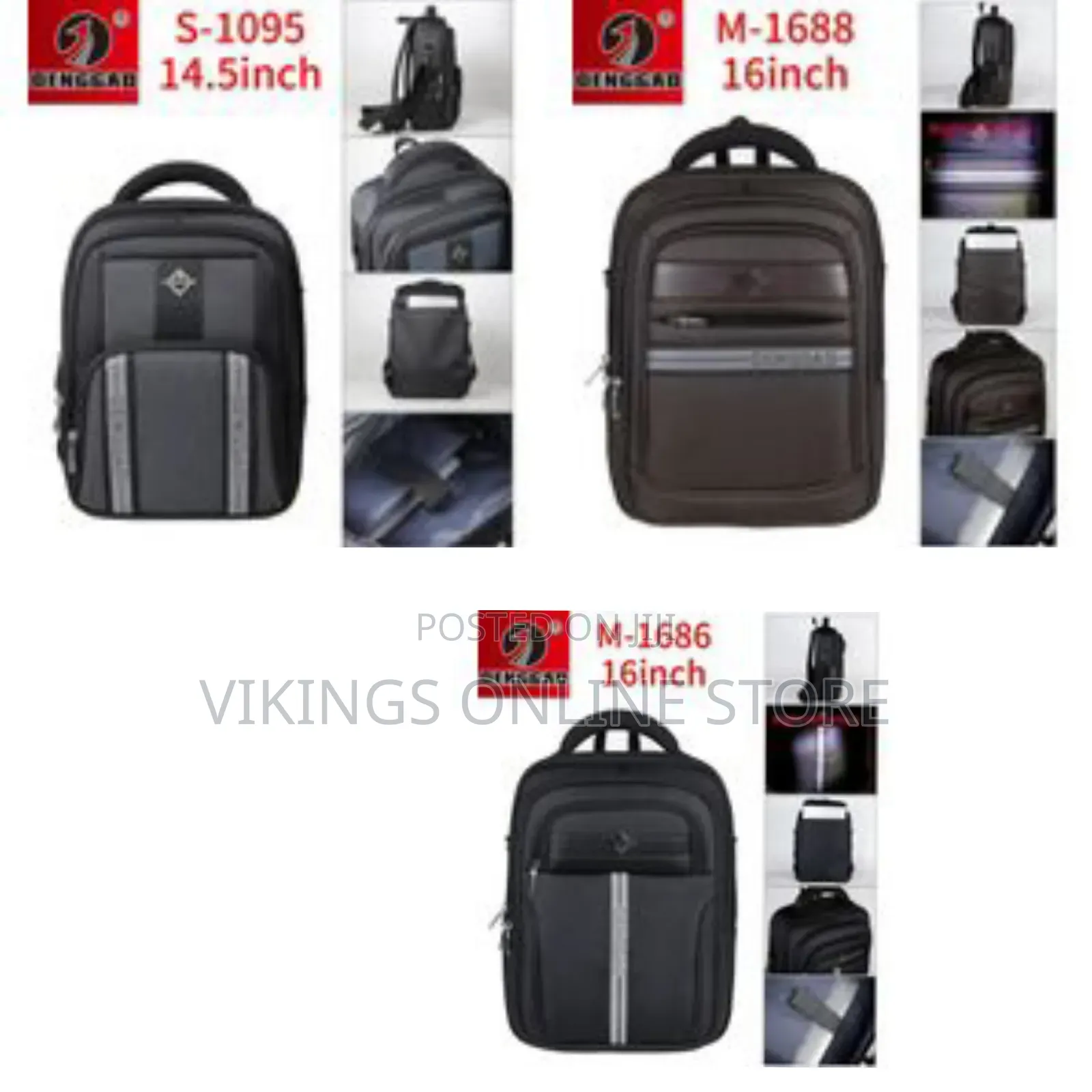 Denggao 18.5 Inch Casual Backpack Classical Fashion Notebook Computer
