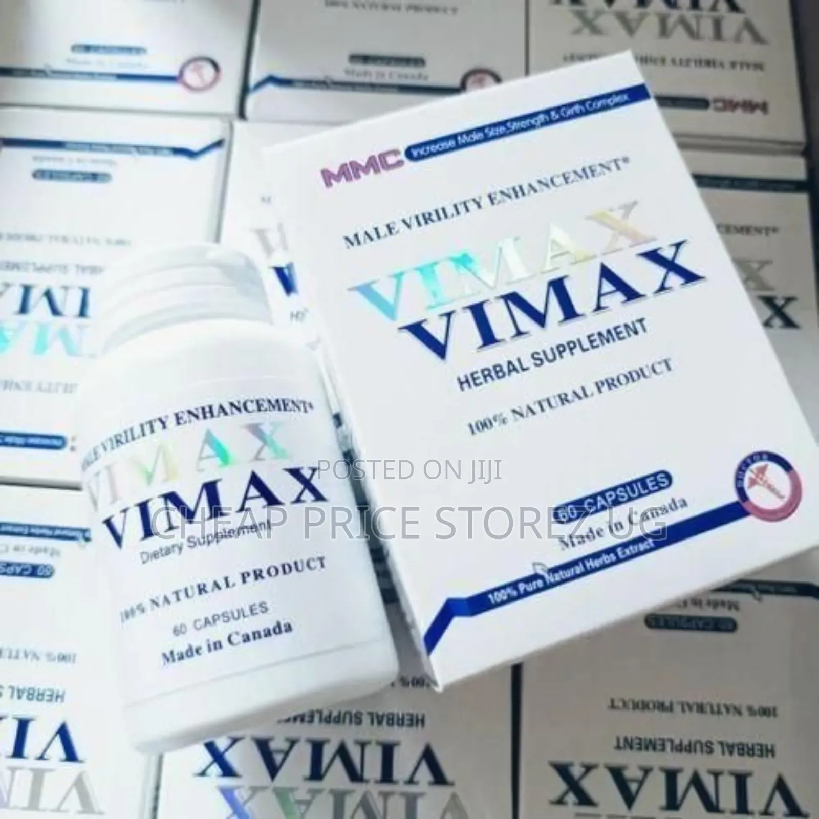 Man Pawor Size MMC Vimax Herbal Supplement Capsules -60's
